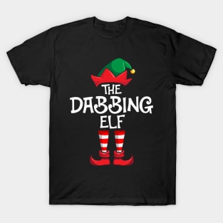 Dabbing Elf Matching Family Christmas T-Shirt